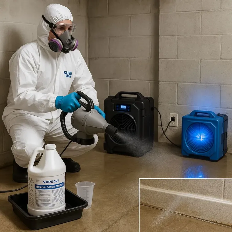 Sanitization and Odor Removal process in Buellton, CA